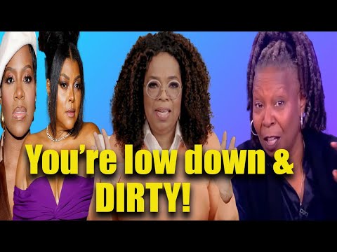 The dark side of Oprah: How she mistreated Taraji P Henson &amp; Whoopi with The Color Purple Musical