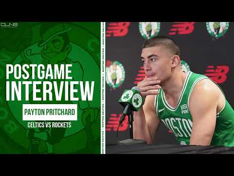 AUDIO: Payton Pritchard on His Back and Forth with Ime Udoka | Celtics Postgame Interview 1/13/24