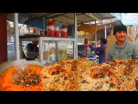 KABULI PULAO RECIPE | Most Giant Kabuli Pulao | 50+ KG Popular Kabuli Pulao making