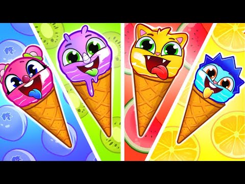 I Love Ice Cream Song 😍🍦 | Funny Kids Songs and Nursery Rhymes by Baby Zoo Story