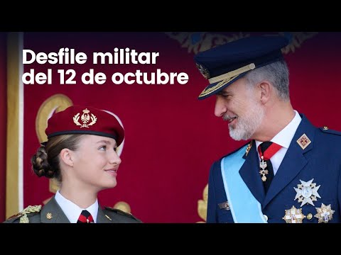 As&iacute; ha sido el desfile del 12 de octubre en Madrid (12/10/2023)