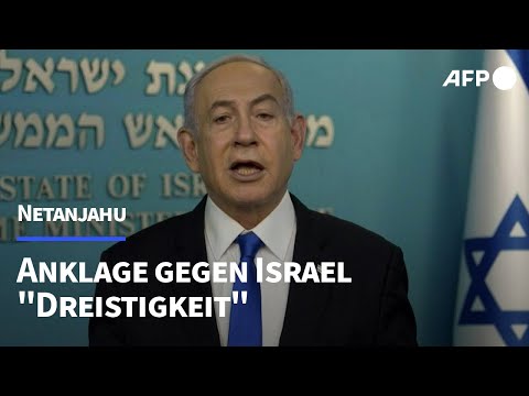 V&ouml;lkermord-Klage gegen Israel - Netanjahu sieht sich in &quot;verkehrter Welt&quot; | AFP