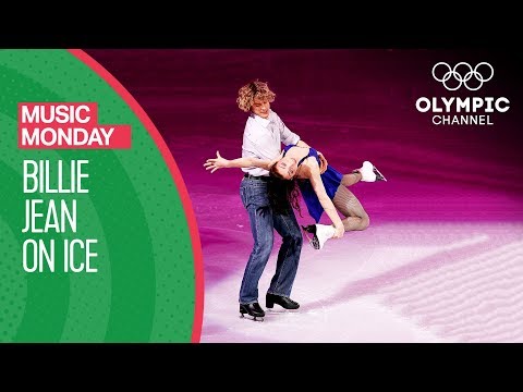 Meryl Davis &amp; Charlie White figure skating to Billie Jean | Music Monday