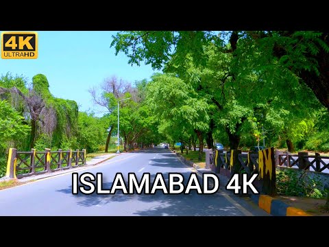 Driving in Islamabad Sector F-6 and F-7 | 4K Ultra HD |🇵🇰