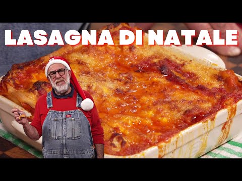 LASAGNA DI NATALE NEL FORNO A LEGNA di Giorgione - Le Ricette delle Feste