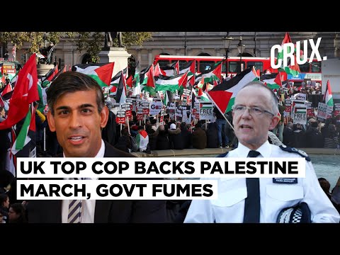 UK Govt Accuses Police of Palestine Bias After Chief Refuses To Ban Protest March&nbsp;Against&nbsp;Israel