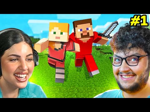 عالم ماينكرافت جديد مع صبا 🤩| Minecraft