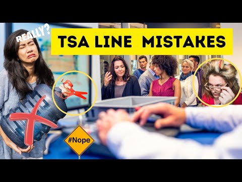 TSA Precheck: Avoid these airport security blunders | travel tips