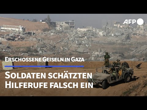 Erschossene Geiseln: Israelische Soldaten sch&auml;tzten Hilferufe falsch ein | AFP