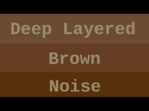 Brown Noise Perfect for Sleep And Focus - Black Screen