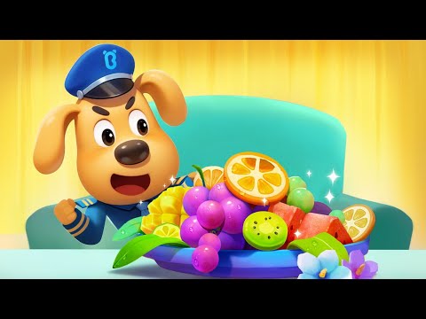 Don't Overeat | Good Habits for Kids | Kids Cartoon | Police Cartoon | Sheriff Labrador