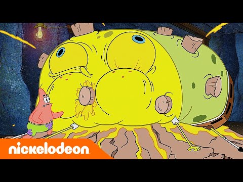 Bob Esponja | 5 minutos de Bob Esponja y la mina de mostaza | Nickelodeon en Espa&ntilde;ol