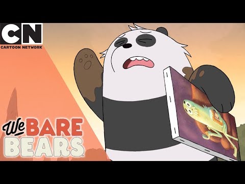 We Bare Bears | Pandas Best Painting | Cartoon Network