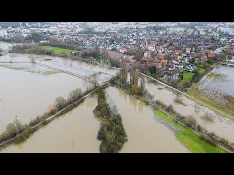 L'Allemagne et les Pays-Bas frapp&eacute;s par les inondations