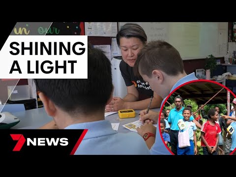 Aussie kids share life-changing gift with children living in remote communities | 7 News Australia