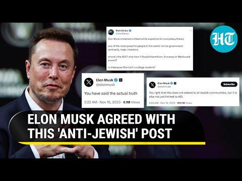 Israel-Hamas War: Elon Musk's Reply On 'Jewish Groups Push Hate Against Whites' Post Causes Uproar