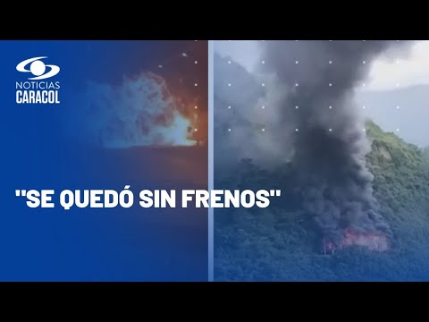 Impactante relato de testigo que presenci&oacute; la explosi&oacute;n de tractomula en la V&iacute;a al Llano