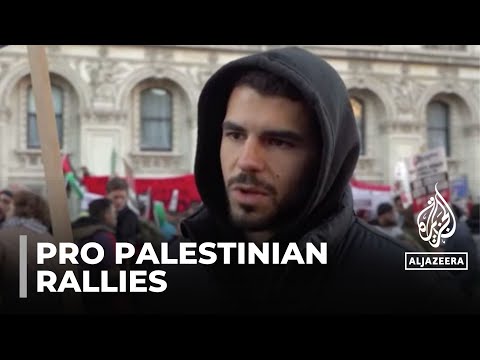 Palestinian rallies: Global demonstrations call for ceasefire