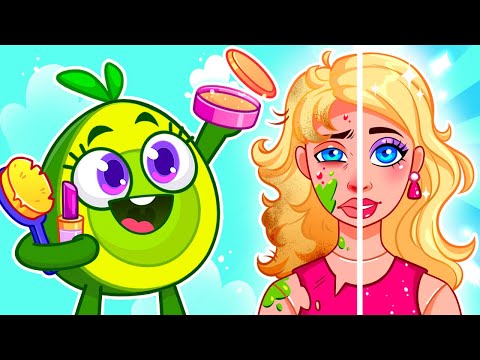 The Doll Came To Life ✨ Doll Makeover || Cartoon by Meet Penny 🥑💖