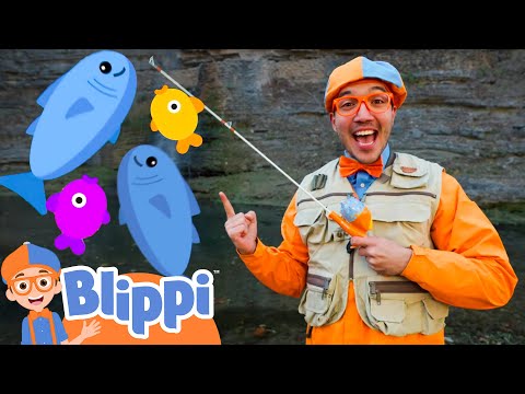 Blippi's Fishy Fishing Expedition! 🎣 | BLIPPI| Kids TV Shows | Cartoons For Kids | Fun Anime