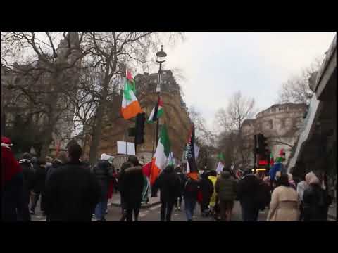 National March for Palestine London 13th January 2024