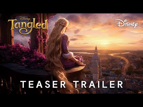 Tangled Live Action (2025) | Teaser Trailer | Disney (4K) | rapunzel trailer