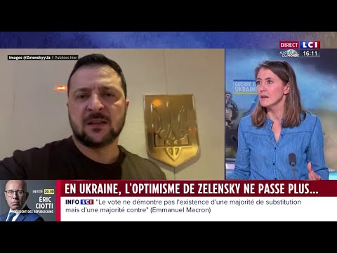 En Ukraine, l'optimisme de Volodymyr Zelensky ne passe plus