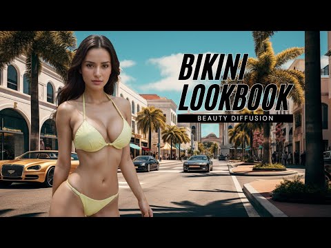 AI ART American Lookbook Models - On Rodeo Drive, Beverly Hills