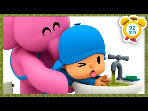 ? POCOYO ENGLISH - Learn to Recycle: Garbage In The Lake [92 min] Full Episodes |VIDEOS &amp;amp; CARTOONS