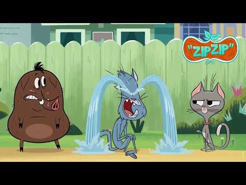 Fang has a heartbreak | Zip Zip | 3 hours COMPILATION - Season 1 | Cartoon for kids