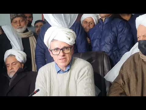 Omar Abdullah at Jammu