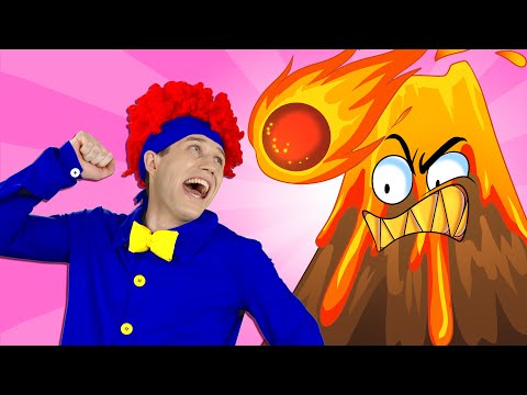 The Floor Is Lava | Into the Volcano! 🌋 | Nursery Rhymes &amp; Kids Songs | Dominoki