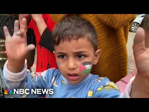 Palestinian aid organization helps Gazan kids during truce