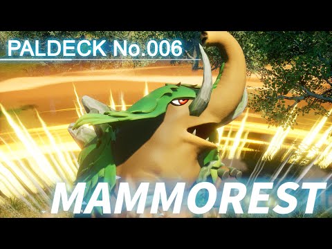 Paldeck | No.006 MAMMOREST - Palworld | Gameplay | Pocketpair