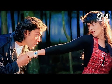 Humko Sirf Tumse Pyaar Hai | Barsaat | Bobby Deol, Twinkle Khanna | Kumar Sanu, Alka Yagnik | Sameer