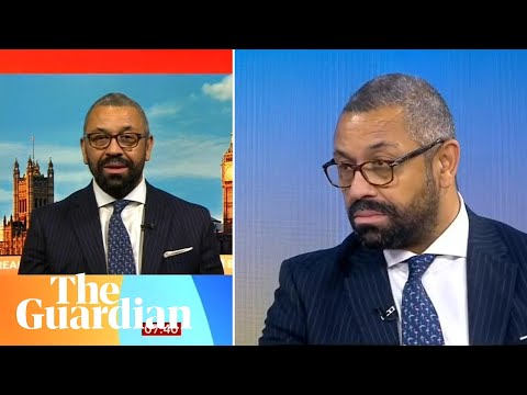 James Cleverly repeatedly fails to deny calling Rwanda deportation policy 'batshit'