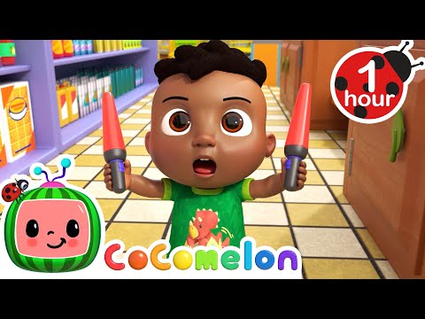 RED LIGHT GREEN LIGHT + 1 HOUR of CoComelon | Let's learn with Cody! CoComelon Songs for kids