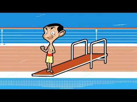 The Diving Board | Mr. Bean | Cartoons for Kids | WildBrain Kids