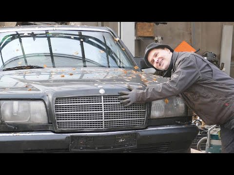 Мерседес W126.  Процесс пошел!