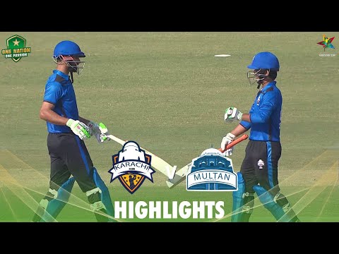 Full Highlights | Karachi Whites vs Multan | Match 29 | 2nd Semi Final | Pakistan Cup 2023/24 | PCB