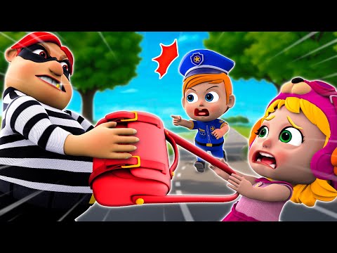 Baby Police Vs Thief 👮 | Call The Police Song 🚨 | Kid Songs &amp; Nursery Rhymes By PIB Family