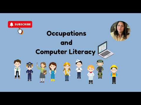 Jobs | Occupations For Kids and Computer Literacy | What Do You Want To Be?