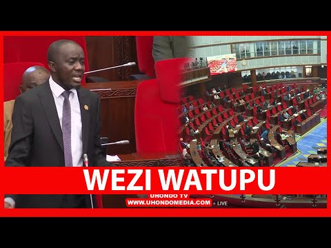 MUSUKUMA ALITETEMESHA BUNGE, MAWAZIRI WOTE WASIMAMA, &amp;quot;HUYU YUKO NYUMA YA NANI?,MNAFUNDISHWA MTUIBIE&amp;quot;