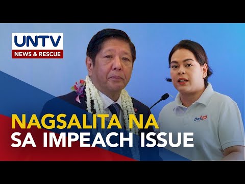 PBBM sa umano&amp;rsquo;y impeach raps vs VP Sara sa Kamara: &amp;lsquo;She does not deserve to be impeached&amp;rsquo;