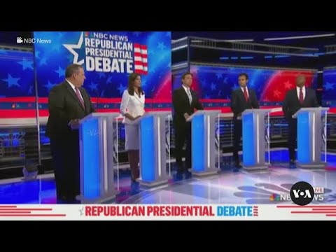 Republican Debate Candidates Narrow to 5 | VOANews