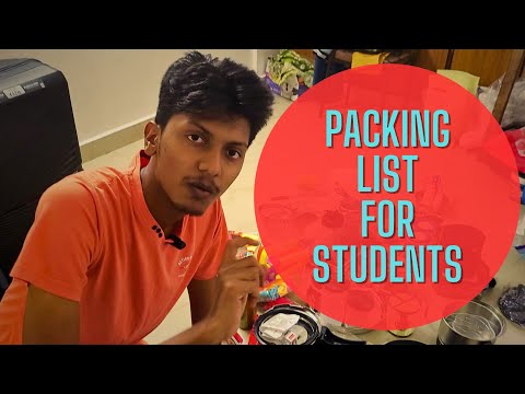 Packing List for Students travelling to Germany