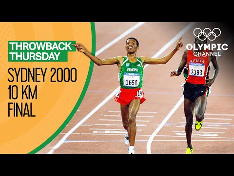 Haile Gebrselassie - 10,000m - Sydney 2000 | Throwback Thursday