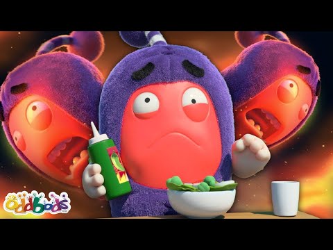 Oddbods Have Some Hot Ones! 🌶️ | Oddbods Cartoons | Funny Cartoons For Kids