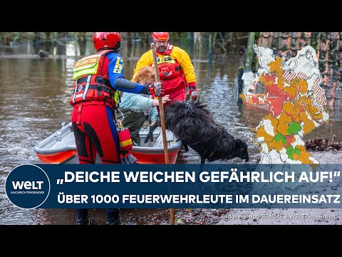 HOCHWASSER-CHAOS: Deichbr&uuml;che und Evakuierungen! - Niedersachsen ist besonders betroffen