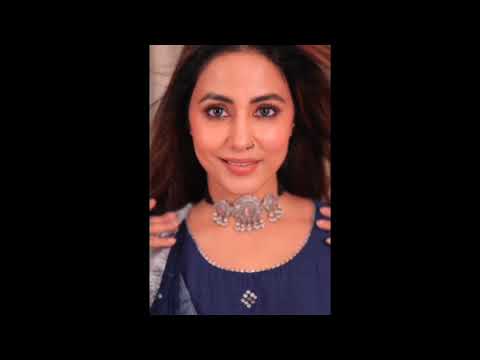 hina khan hot look in sarees ।hina khan dress collection।